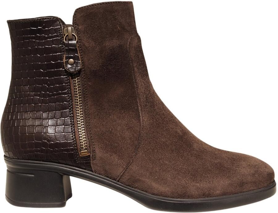 Hartjes Dames enkellaars Blues Boot Artikel 172.1902 34 77.77 Bruin Combi