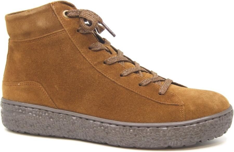 Hartjes 172.1404 30 Hoge sneakers Veterboots veterschoenen sneakersHalf-hoge schoenen Cognac