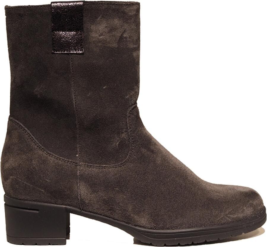 Hartjes Korte Laars 172.0246 34 77.14 Donkerbruin Smoke Grijs Wijdte H - Foto 2