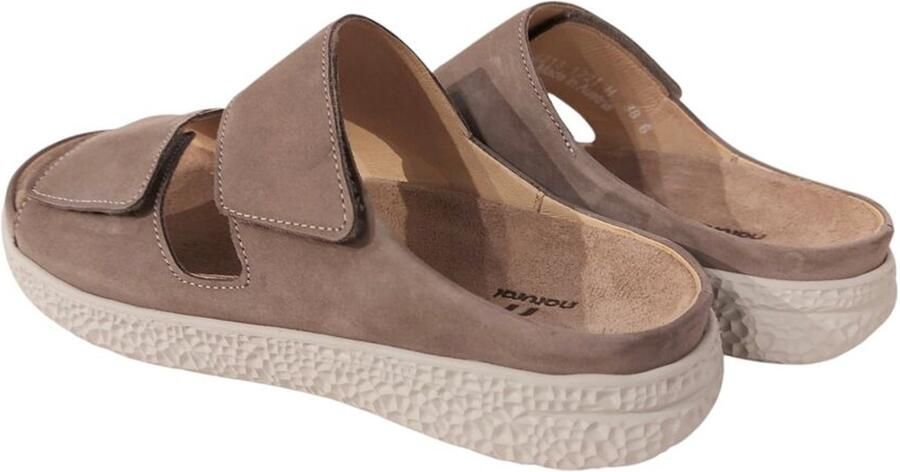 Hartjes 122.1221 30 35.00 Taupe slipper met uitneembaar voetbed wijdte H - Foto 2