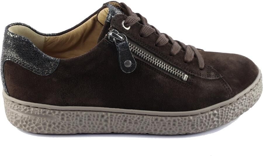 Hartjes Phil 1401 34 Sneakers bruin nubuck suede