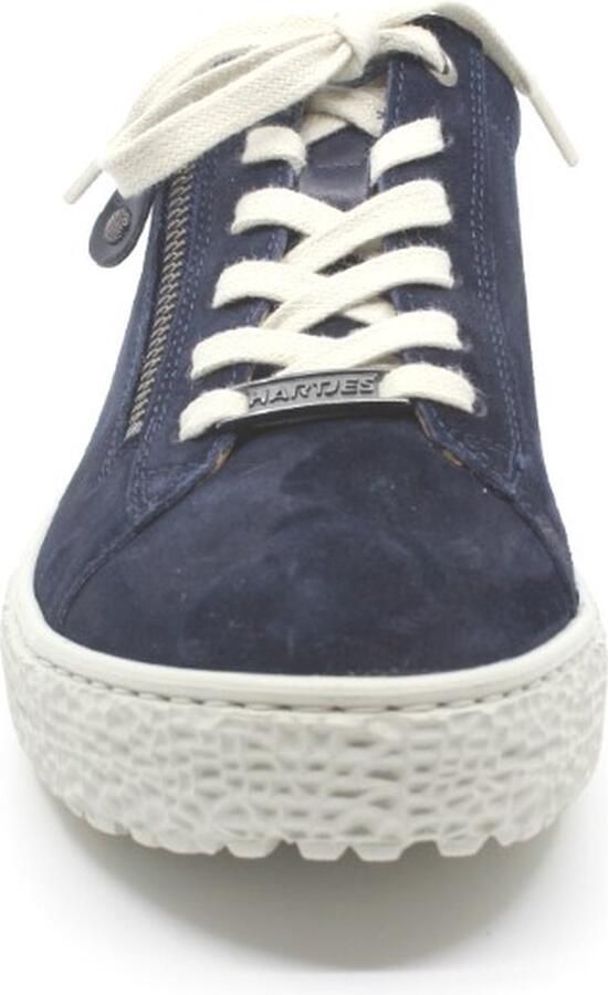 HARTJES Lage Sneakers Dames 162.1401 Phil Maat: 41 Materiaal: Suède Kleur: Blauw - Foto 4