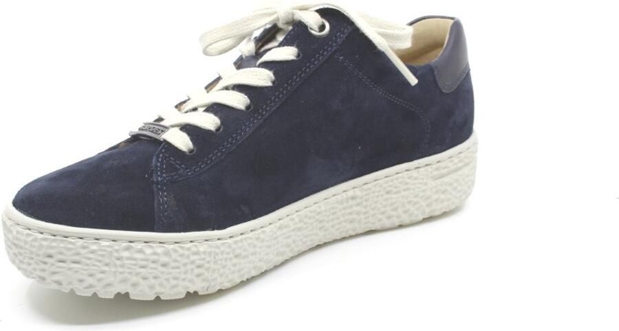 HARTJES Lage Sneakers Dames 162.1401 Phil Maat: 41 Materiaal: Suède Kleur: Blauw - Foto 5