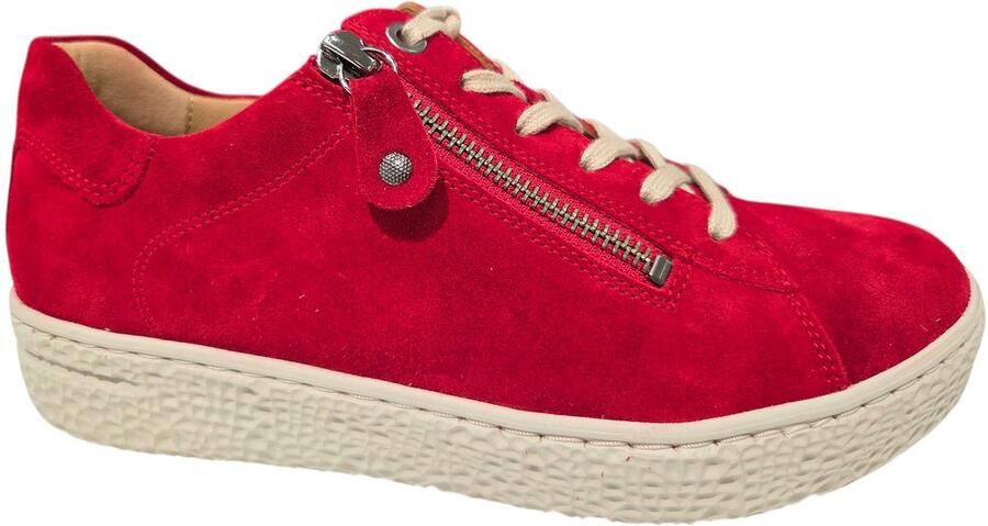 Hartjes Phil 162.1401 30 27.00 H Sneakers Rood Suede Dames Rood - Foto 2