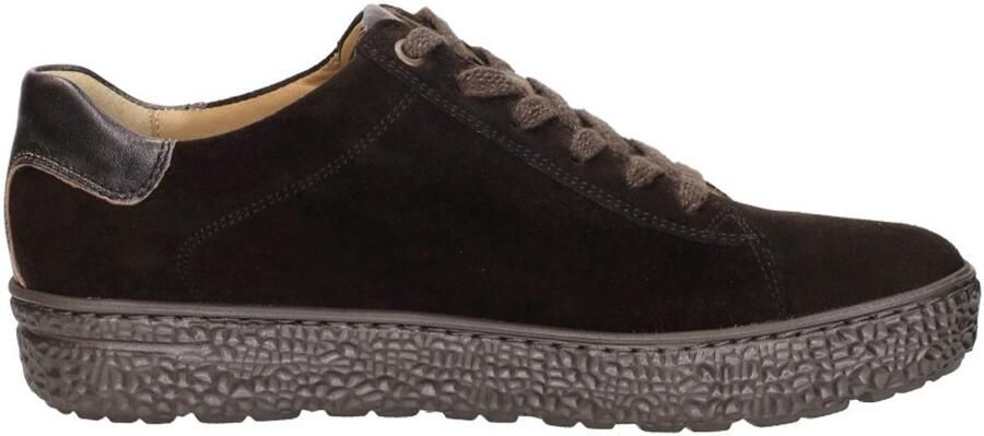 Hartjes 162.1417 34 77.38 H Sneakers Donker Bruin Suede Dames Donker Bruin - Foto 4