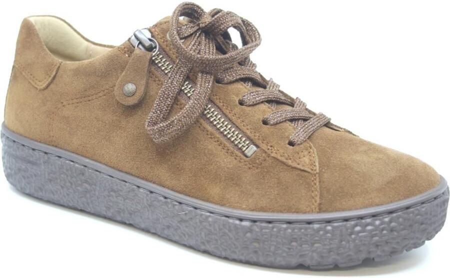Hartjes 162.1401 30 53.00 Sneakers Bruin Suede Breedtemaat H Bruin - Foto 2