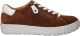 HARTJES Lage Sneakers Dames 162.1401 Phil Suède Bruin - Bruin