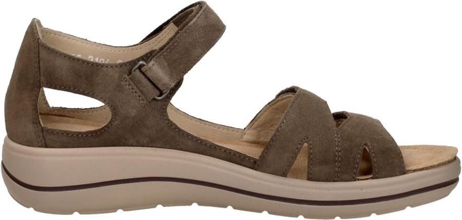 Hartjes Pop Sandale Sandalen Plat Taupe