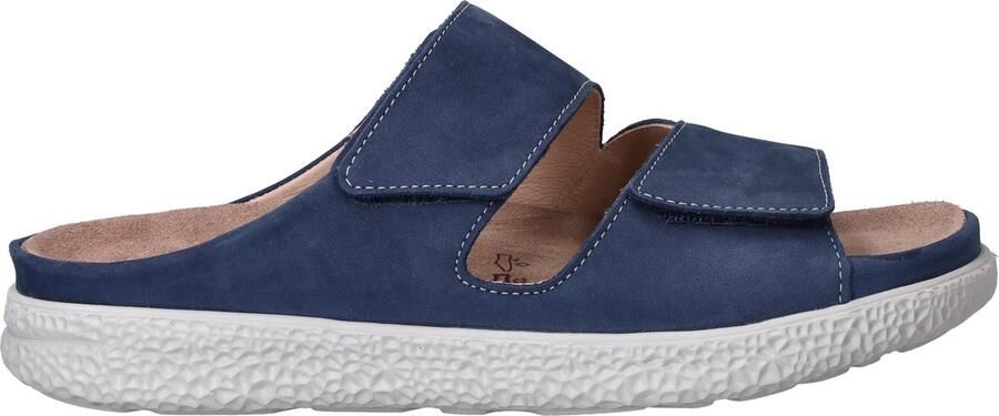 HARTJES Slippers Dames Groove Maat: 39 Materiaal: Nubuck Kleur: Blauw - Foto 3