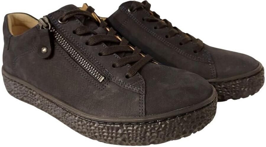 HARTJES Lage Sneakers Dames 162.1405 Phil 37 5 Suède Donkerblauw - Foto 2