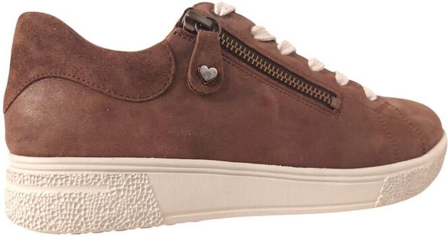 Hartjes Sneaker 162.2701 43 77.77 Donkerbruin Wijdte H