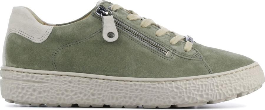 HARTJES Lage Sneakers Dames 162.1402 Phil Maat: 42 5 Materiaal: Suède Kleur: Groen