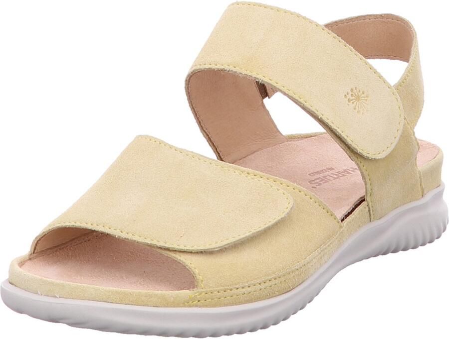 Hartjes unisex veterschoenen geel