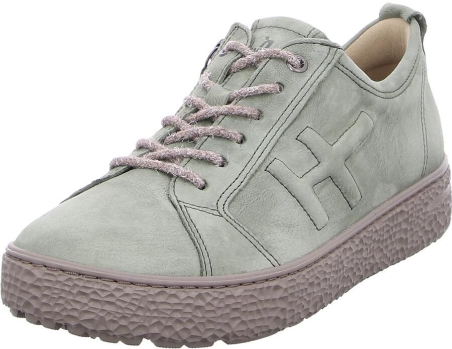 Hartjes unisex veterschoenen groen