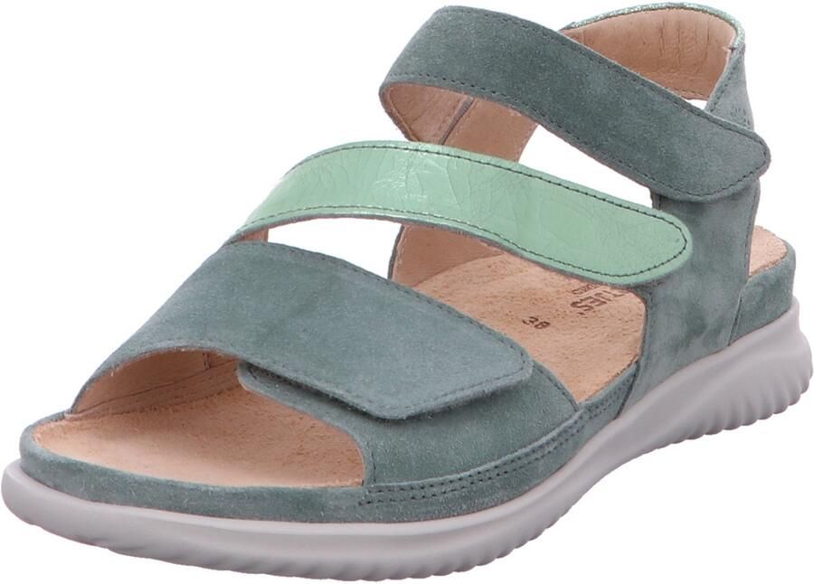 Hartjes unisex veterschoenen groen