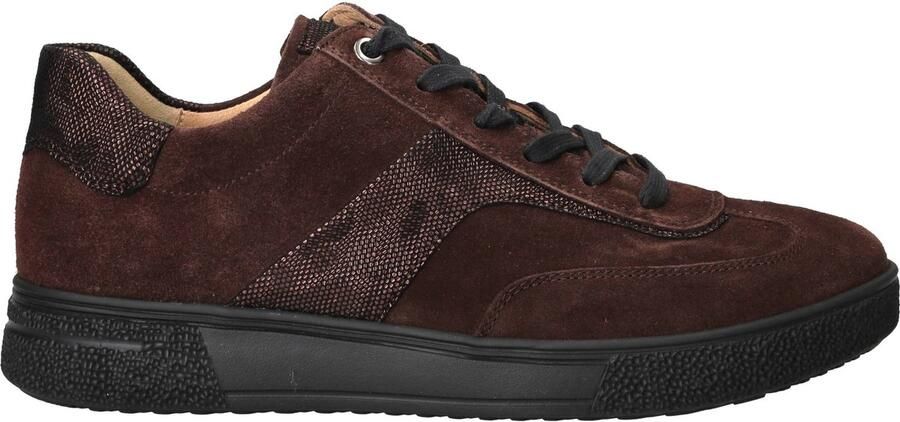 Hartjes 162.2702 34 78.78 Sophie Sneakers Bruin Suede Dames Breedtemaat H Bruin - Foto 2