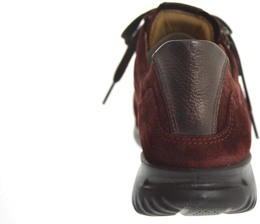 Hartjes Vrouwen Suède Lage sneakers Damesschoenen 112862 Roodbruin - Foto 2