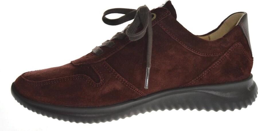 Hartjes Vrouwen Suède Lage sneakers Damesschoenen 112862 Roodbruin - Foto 8