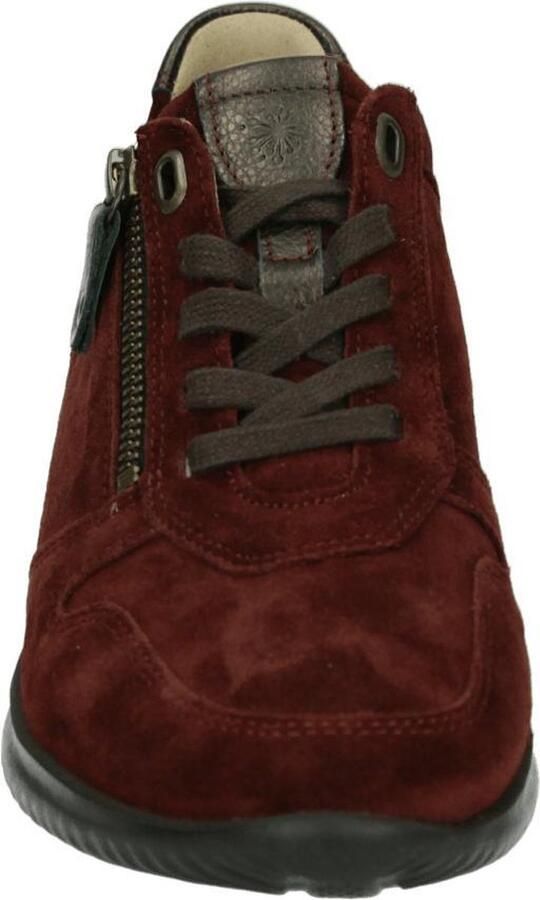 Hartjes Vrouwen Suède Lage sneakers Damesschoenen 112862 Roodbruin - Foto 7