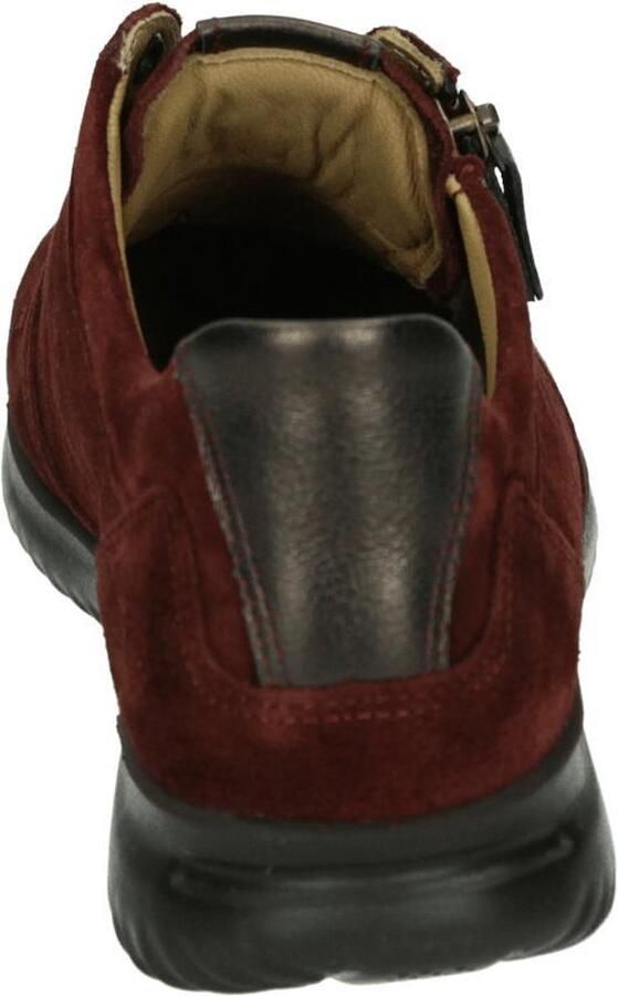 Hartjes Vrouwen Suède Lage sneakers Damesschoenen 112862 Roodbruin - Foto 6