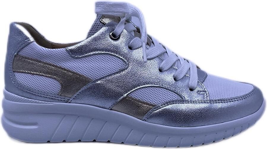 Hartjes Wave Sneakers Textiel Dames Wit