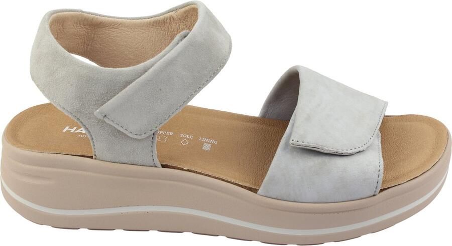 Hartjes Woogie 2002 43 Sandalen licht grijs