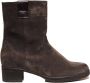 Hartjes Korte Laars 172.0246 34 77.14 Donkerbruin Smoke Grijs Wijdte H - Thumbnail 1