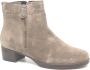 HARTJES Enkelboots Dames H Rits Booty Maat: 40 Materiaal: Suède Kleur: Taupe - Thumbnail 3