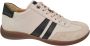 Hartjes Leren Dames Sneakers Wit Grijs - Thumbnail 1