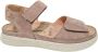 Hartjes 132.1220 30 35.00 Lichtgrijze dames sandalen met klittenbandsluiting - Thumbnail 1