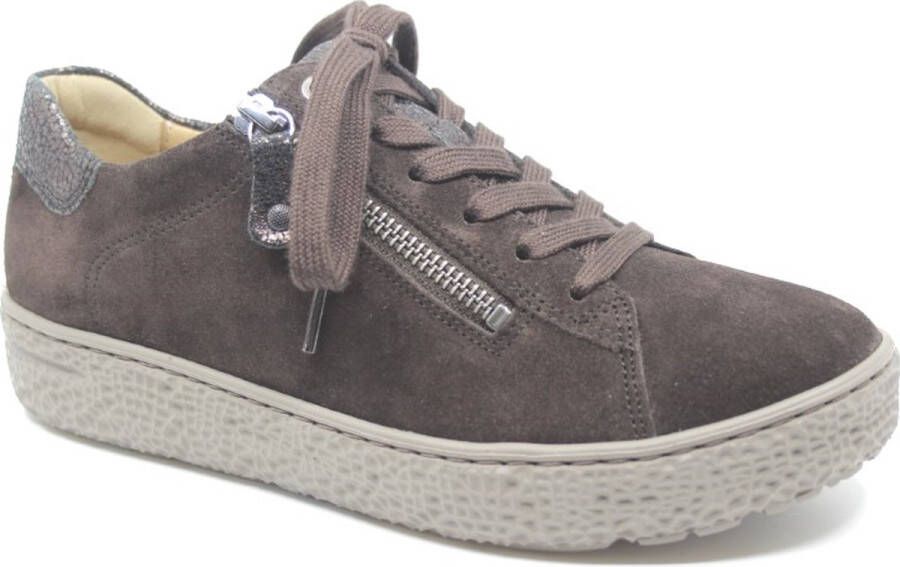 Hartjes Dames Veterschoenen Phil Shoe Dunkelbraun Donkerbruin