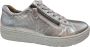 HARTJES Lage Sneakers Dames 162.1402 Maat: 42 5 Materiaal: Leer Kleur: Zilver - Thumbnail 4