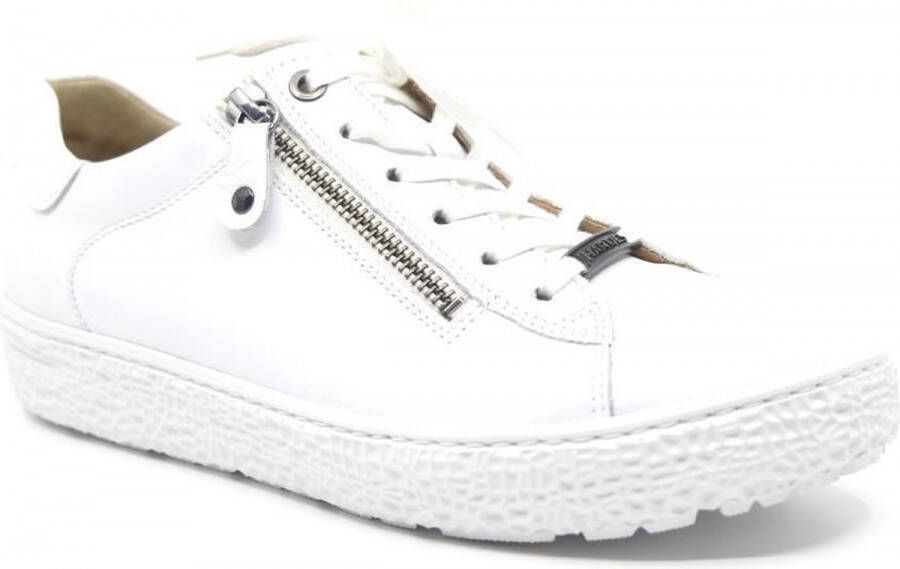 HARTJES Lage Sneakers Dames 162.1409 Maat: 41 5 Materiaal: Leer Kleur: Wit