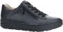 Hartjes Sneaker 162.1402 99 01.00 Zwart Zacht Glad Leer Wijdte H - Thumbnail 1