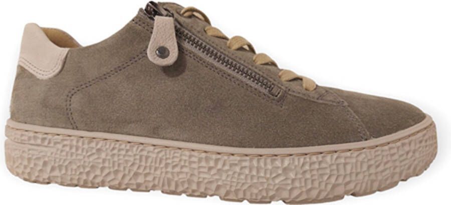 HARTJES Lage Sneakers Dames Phil Maat: 40 Materiaal: Suède Kleur: Groen