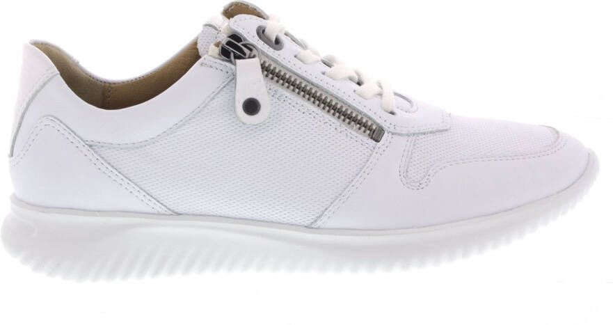HARTJES Lage Sneakers Dames 162.1124 Maat: 36 5 Materiaal: Leer Kleur: Wit