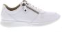 HARTJES Lage Sneakers Dames 162.1124 Maat: 42 Materiaal: Leer Kleur: Wit - Thumbnail 1