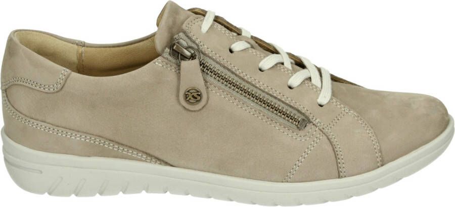 Hartjes 162.0883 99~~~~~~~~~~~~~~~~~~~ Dames veterschoenen Taupe