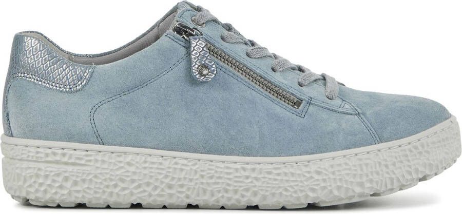 Hartjes Sneakers Dames Lage sneakers Damesschoenen Suède 162.1401 Blauw