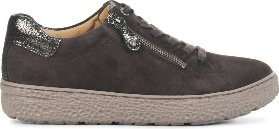 Hartjes Sneakers Dames Lage sneakers Damesschoenen Suède 162.1401 Bruin +