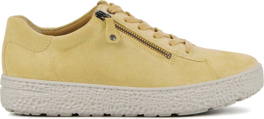 Hartjes Sneakers Dames Lage sneakers Damesschoenen Suède 162.1401 Geel +