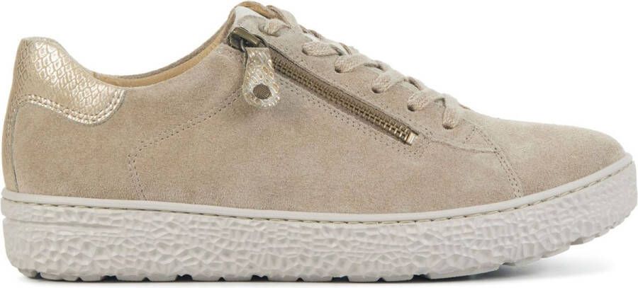 Hartjes Sneakers Dames Lage sneakers Damesschoenen Suède 162.1401 Taupe