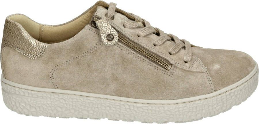 Hartjes Sneakers Dames Lage sneakers Damesschoenen Suède 162.1401 Taupe