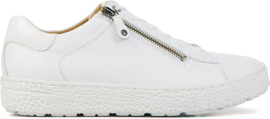 HARTJES Lage Sneakers Dames 162.1409 Maat: 37 Materiaal: Leer Kleur: Wit