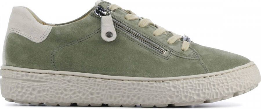 Hartjes Sneakers Dames Lage sneakers Damesschoenen Suède 1621417 Groen