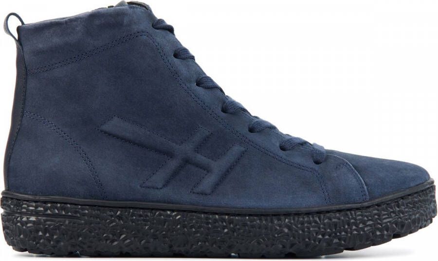 Hartjes Sneakers Dames Lage sneakers Damesschoenen Suède 172.1422 Blauw -  Schoenen.nl