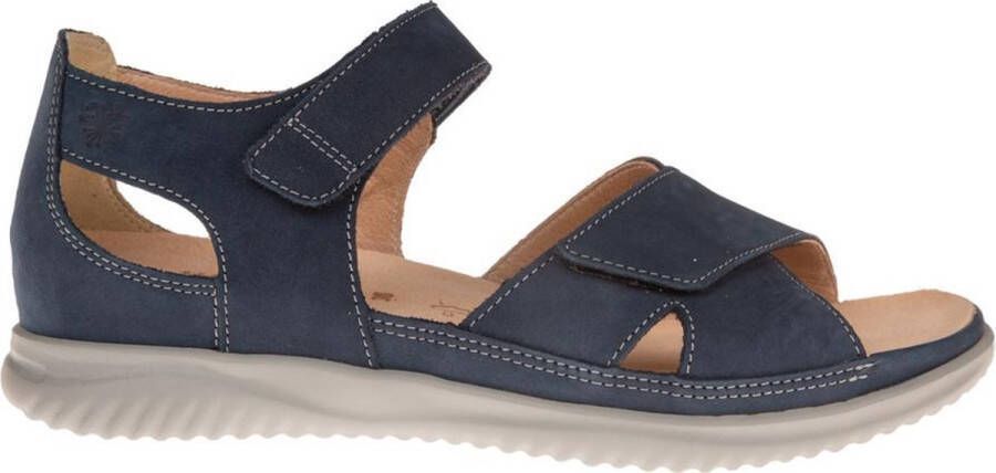 Hartjes 132.1113 99~~~~~~~~~~~~~~~~~~~ Platte sandalen Dames Sandalen Blauw - Foto 4