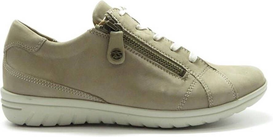 Hartjes Vrouwen Nubuck Lage sneakers Damesschoenen 88362 Taupe