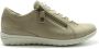 Hartjes Vrouwen Nubuck Lage sneakers Damesschoenen 88362 Taupe - Thumbnail 1