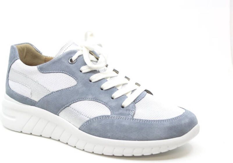 Hartjes 162.2402 31 Lage sneakersDames sneakers Wit blauw